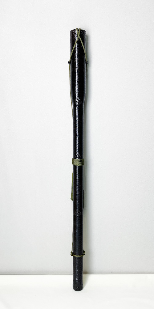 矢筒　紙筒＋籐編　102.8cmまでの矢を収納可