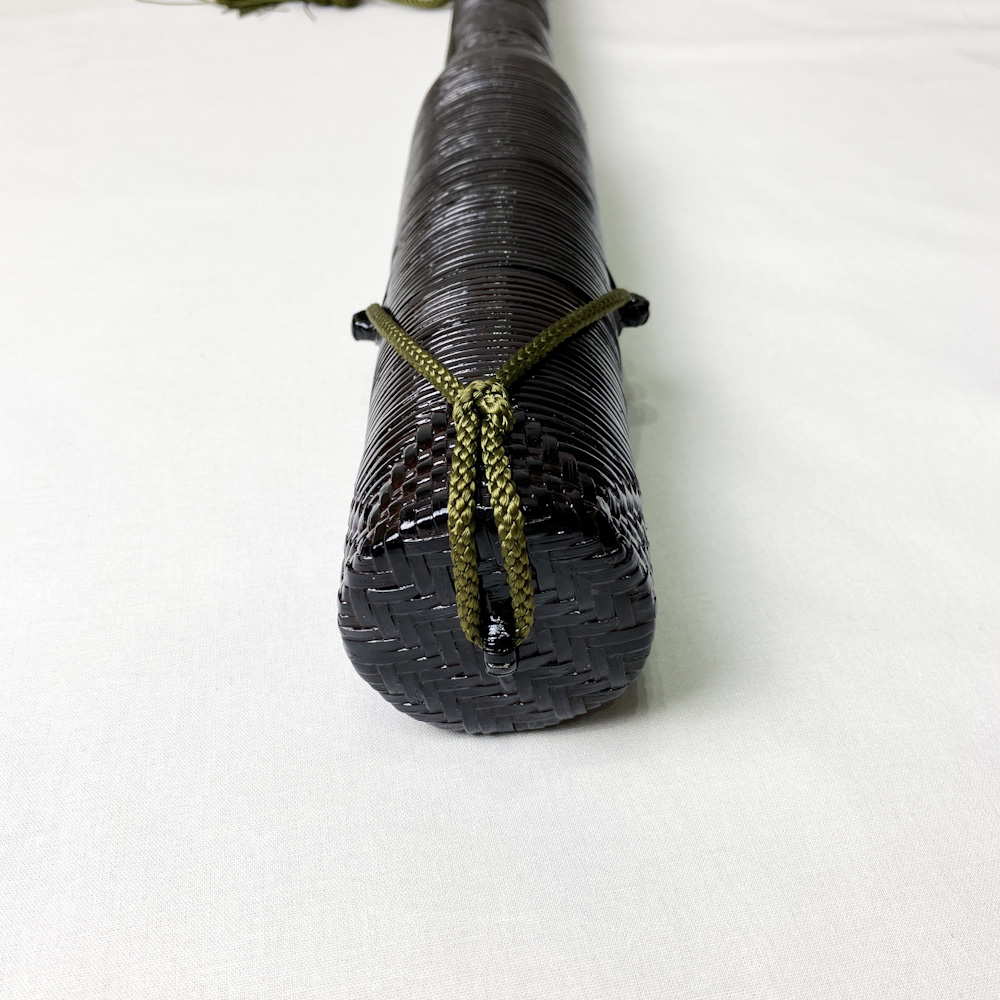 矢筒　紙筒＋籐編　102.8cmまでの矢を収納可