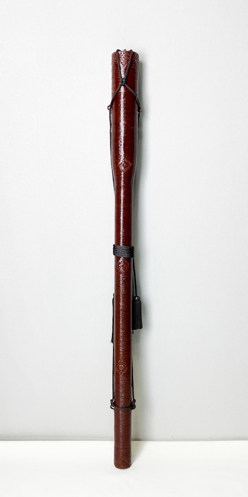 矢筒　紙筒＋籐編　95.8cmまでの矢を収納可