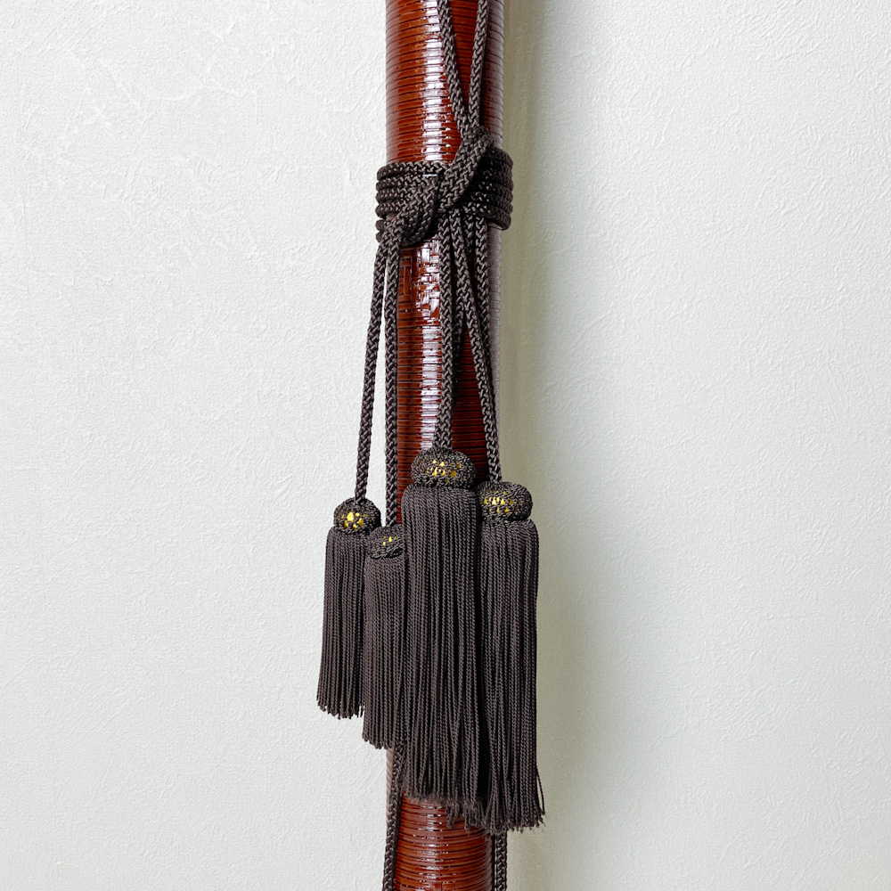 矢筒　紙筒＋籐編　95.8cmまでの矢を収納可