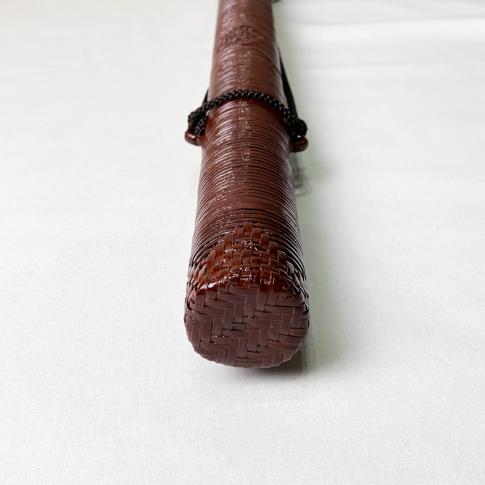 矢筒　紙筒＋籐編　95.8cmまでの矢を収納可