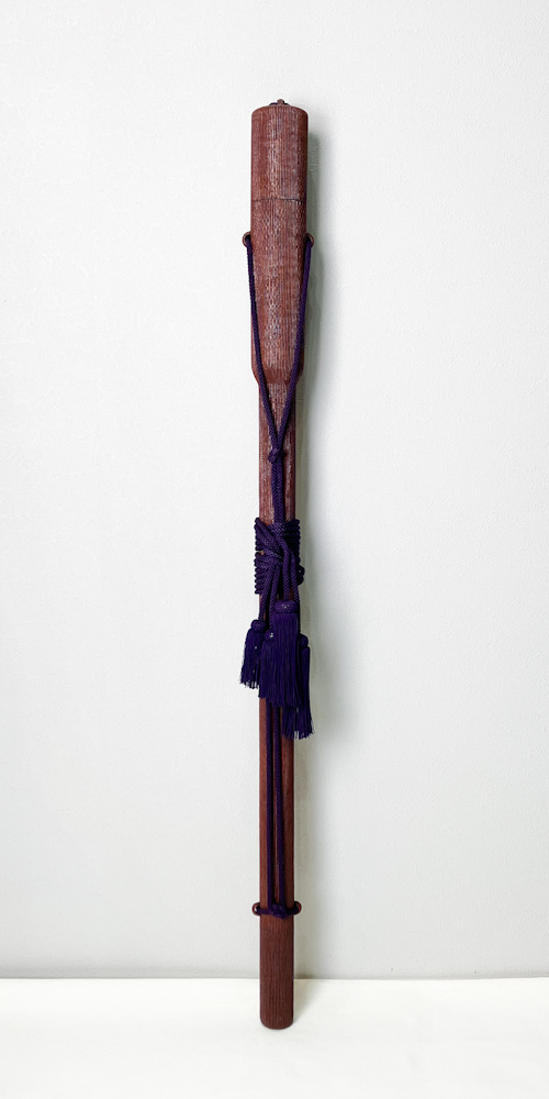 矢筒　紙縒編＋漆塗（千筋編）　98.4cmまでの矢を収納可