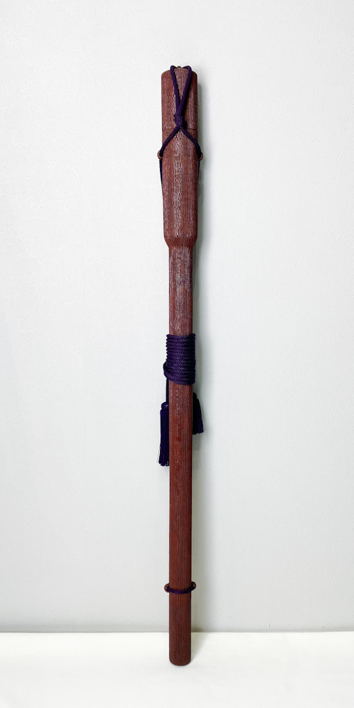 矢筒　紙縒編＋漆塗（千筋編）　98.4cmまでの矢を収納可