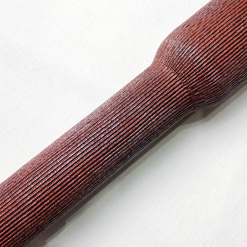 矢筒　紙縒編＋漆塗（千筋編）　98.4cmまでの矢を収納可