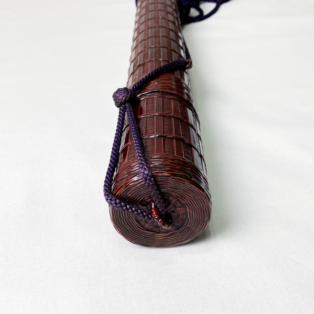 矢筒　竹編＋漆塗　96.2cmまでの矢を収納可