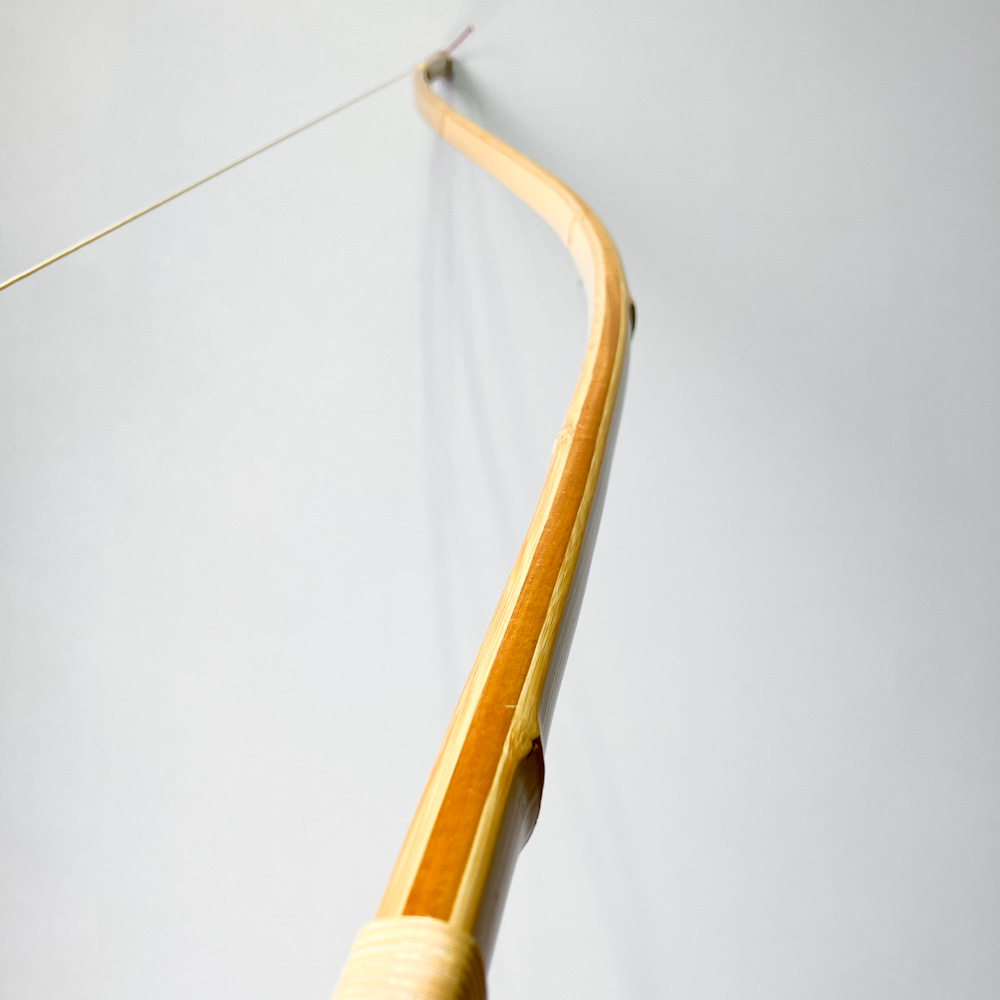 四寸伸　18.5kg　特作 桑幡正清 花押　前焦竹弓