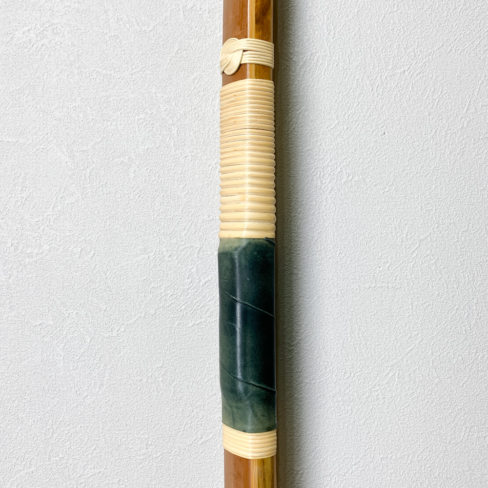 三寸伸　19.3kg　松永重宣 花押　前煤竹弓