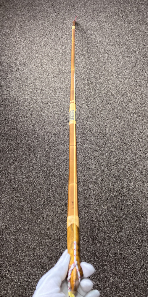 並寸　16.9kg　村上源一 花押　前焦竹弓　ニベ