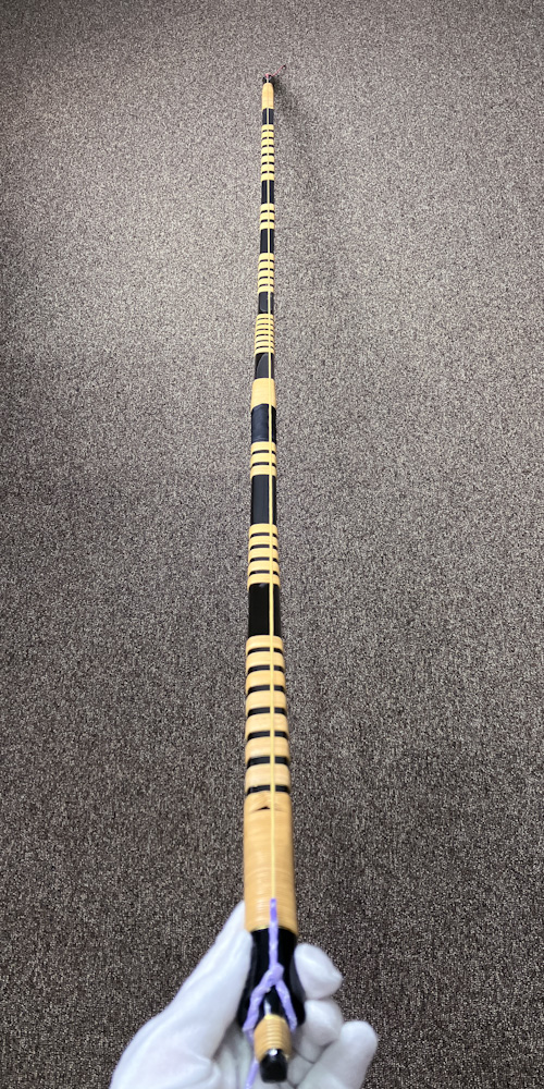 二寸伸　13.0kg　無銘　黒塗弓（相位弓）