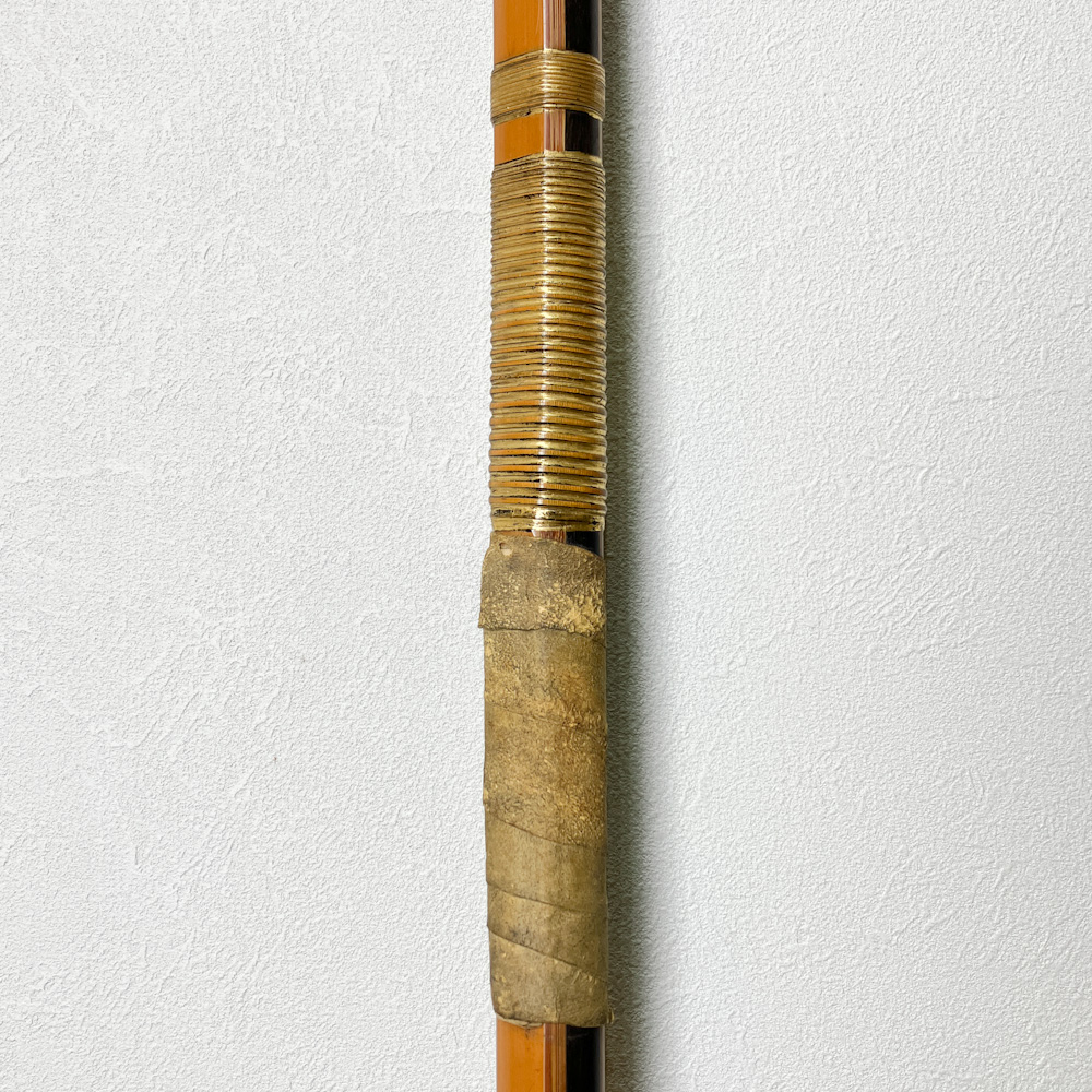 並寸　18.5kg　小川利八 花押（1854年製）　前白竹弓　ニベ