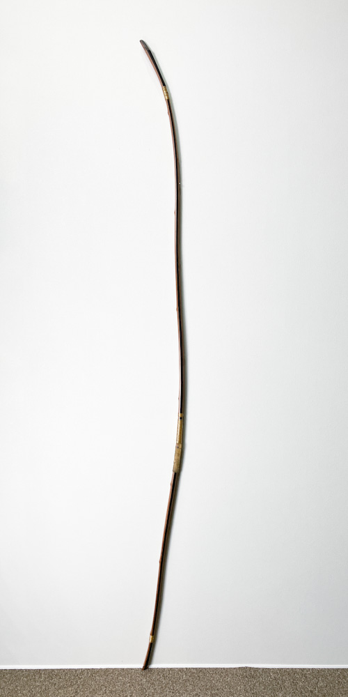 並寸　18.5kg　小川利八 花押（1854年製）　前白竹弓　ニベ