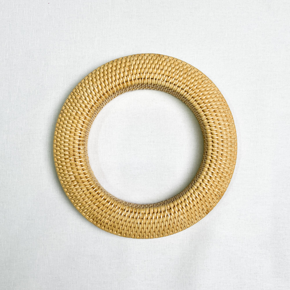 弦巻　籐　17.0cm