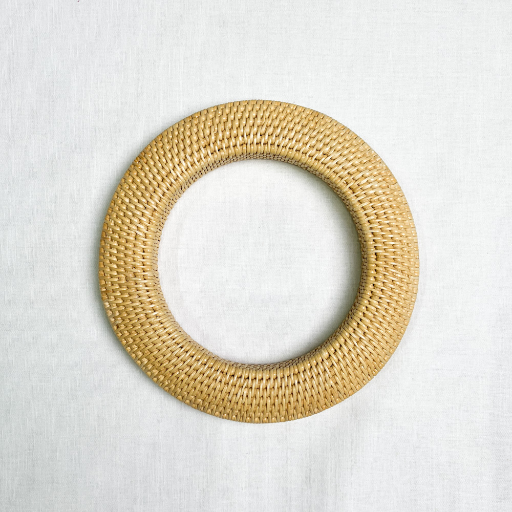 弦巻　籐　17.0cm
