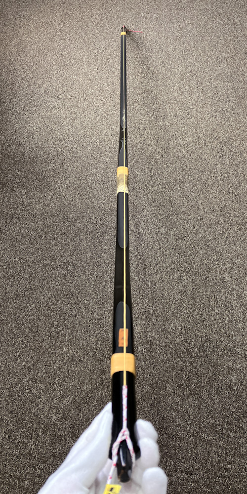 並寸　11.4kg　関東光　黒漆塗竹弓　ニベ