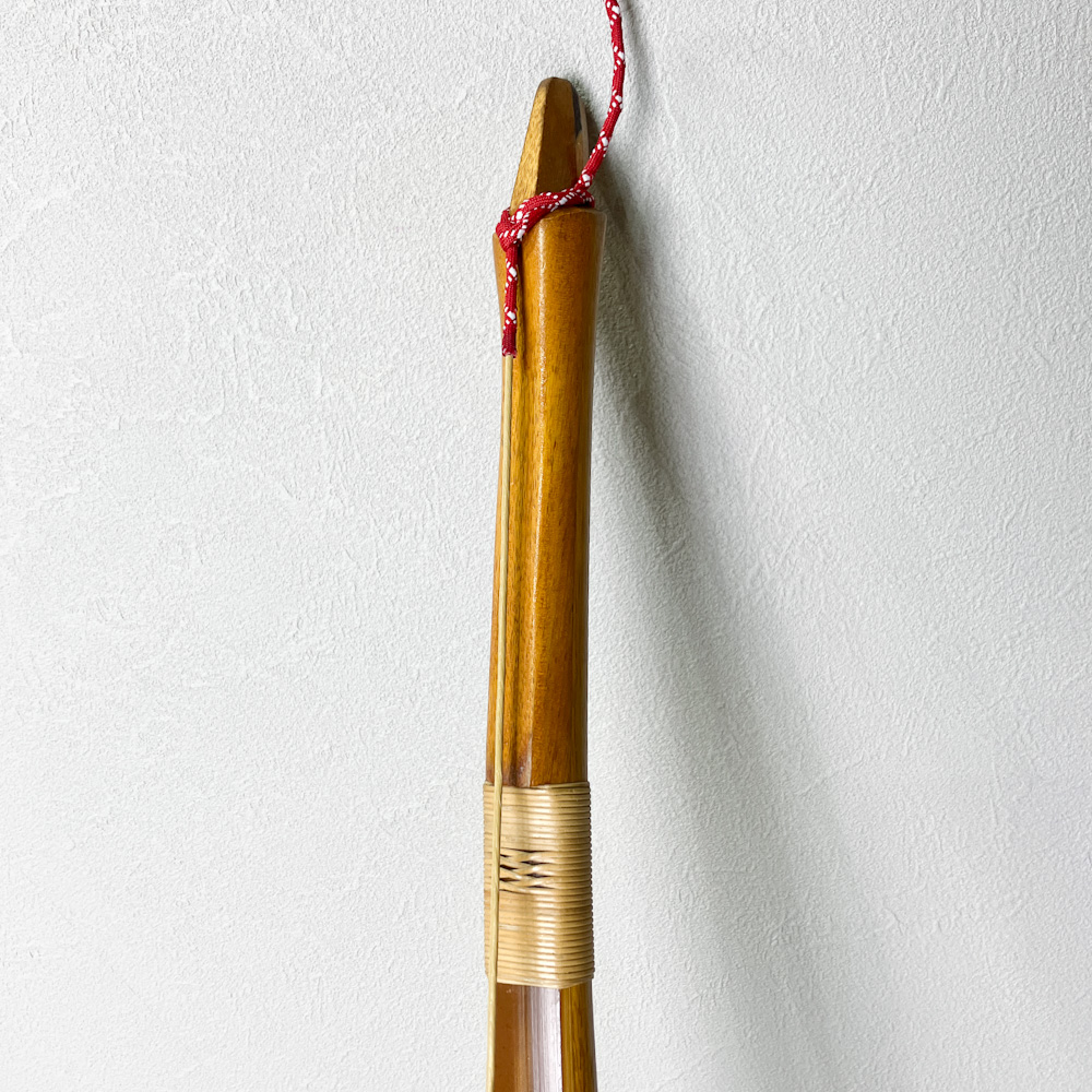 並寸　16.8kg　肥後三郎 花押　前煤竹弓　ニベ