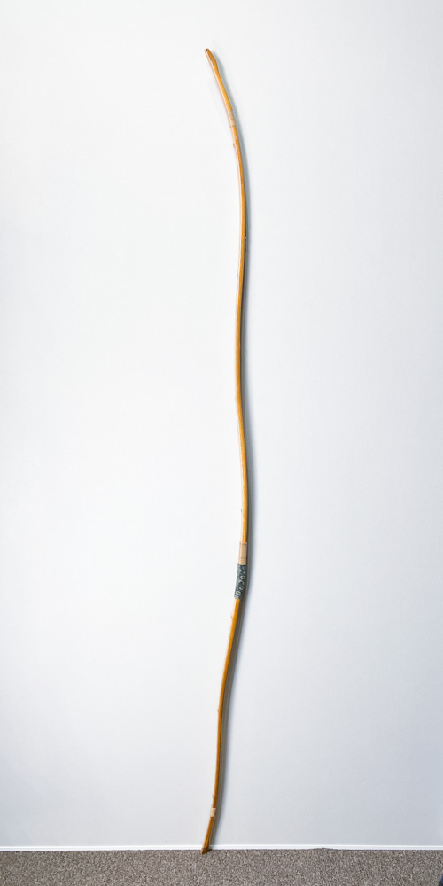 並寸　16.8kg　肥後三郎 花押　前煤竹弓　ニベ