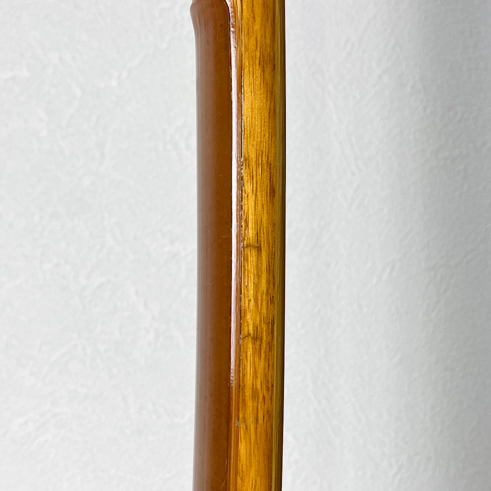 並寸　16.8kg　肥後三郎 花押　前煤竹弓　ニベ