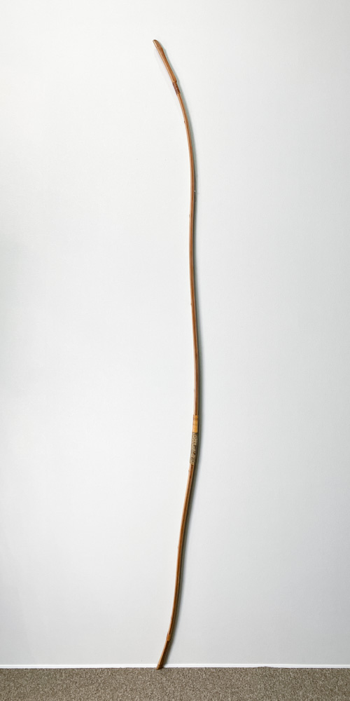 二寸伸　17.6kg　浦上栄 花押　肥後三郎 花押（初代）　前煤竹弓　ニベ