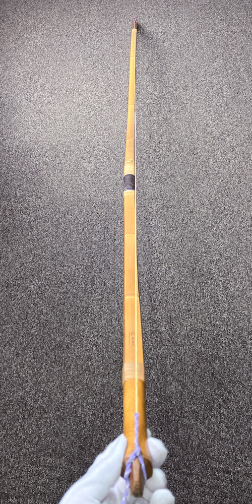 二寸伸　14.4kg　梓萬年　前焦竹弓　ニベ