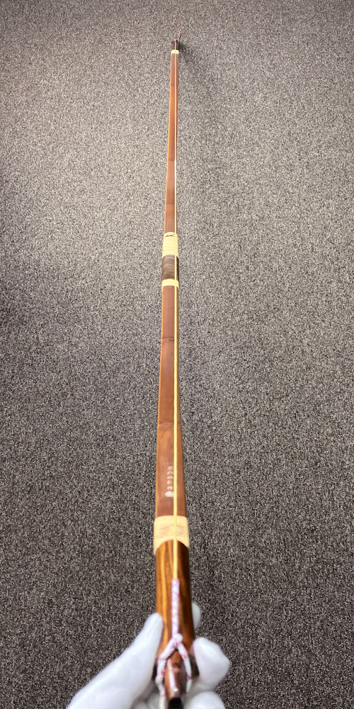 並寸　12.3kg　菊永泰道 作 花押　前煤竹弓